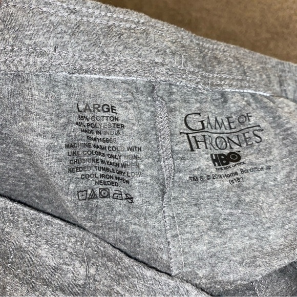 Winter Is Coming Gray Joggers - Picture 3 of 5